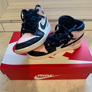 Youth Bubble Gum Jordan High Tops